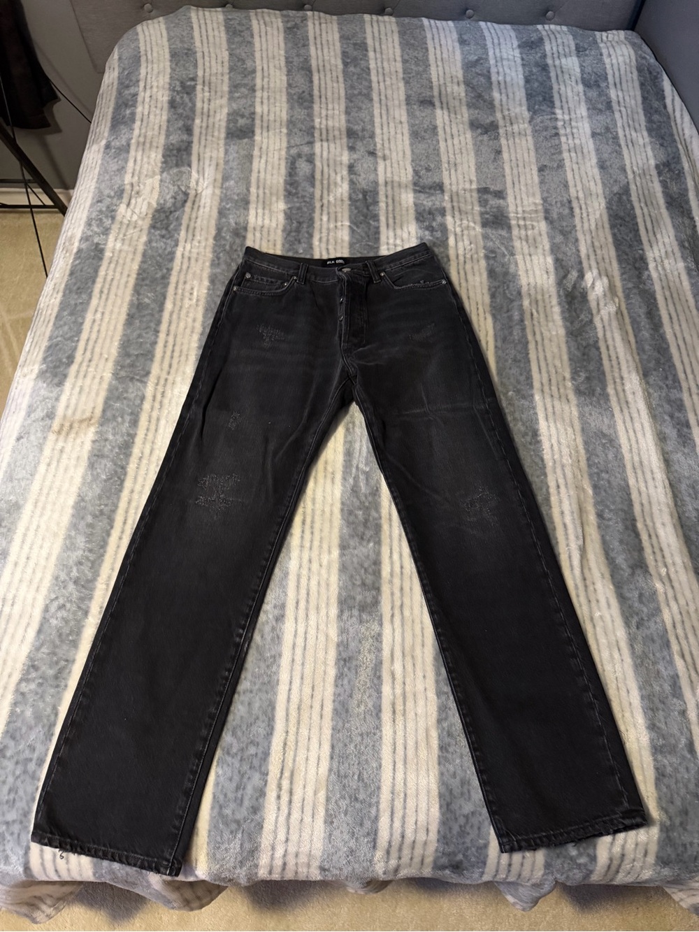 BLK DNM Men's Black Skinny Jeans